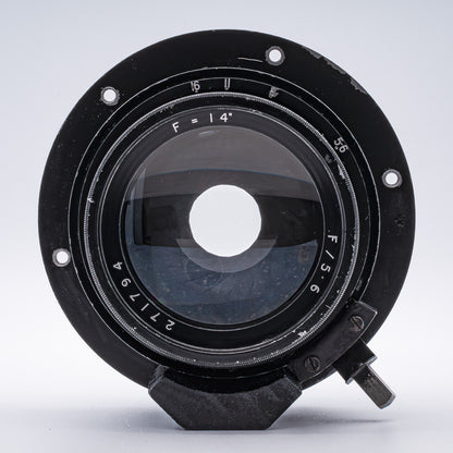 Dallmeyer JHD A.M. 14A / 3140 14" F5.6 Aero Lens